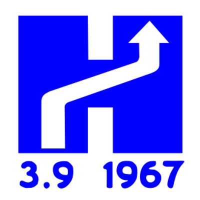 1967 dagen h in sweden traffic changes from driving on the left 09 03