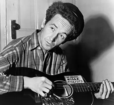 1967 woody guthrie american singer songwriter and guitarist bor 10 03