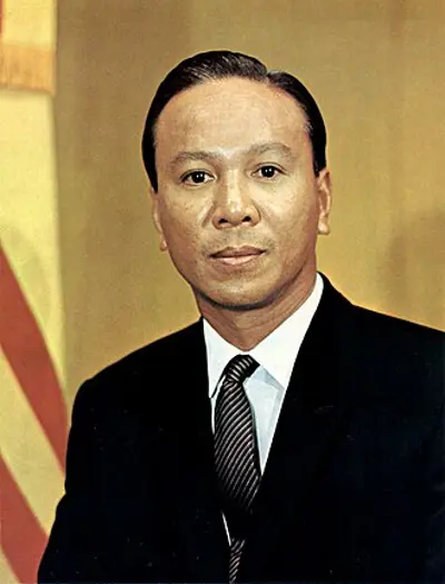 1968 after coming second to nguyen van thieu in a rigged presiden 07 26