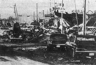 1970 the 1970 lubbock tornado kills 26 and causes 250 million in 05 11
