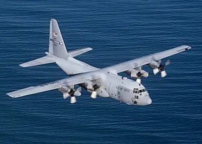 1980 demonstration flight of a secretly modified c 130 for an ira 10 29