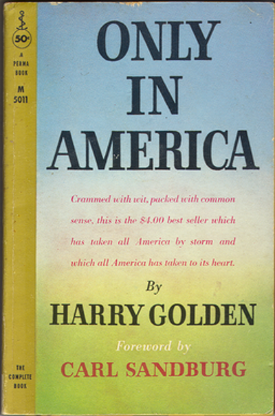 1981 harry golden american journalist and author born 1902 10 02