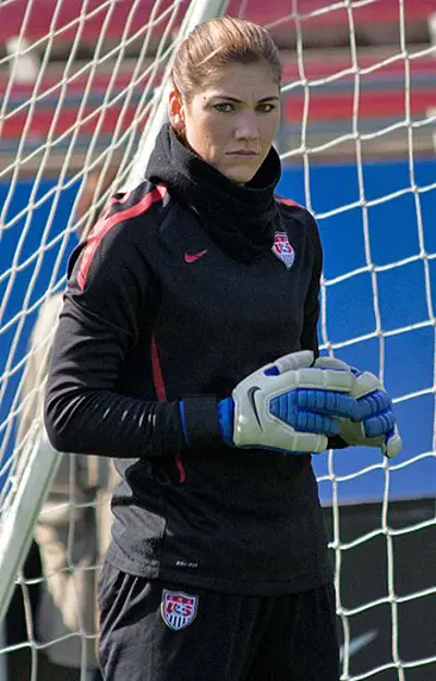 1981 hope solo american soccer player 07 30