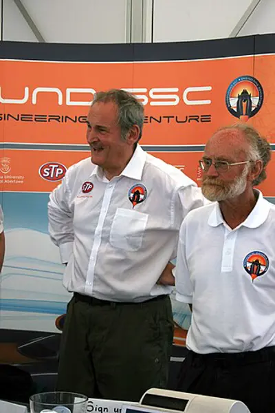 1983 richard noble sets a new land speed record of 633