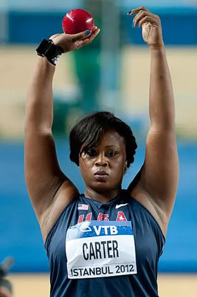 1985 michelle carter american shot putter 10 12
