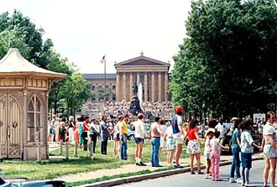 1986 the hands across america event takes place