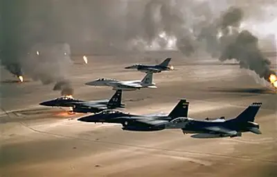 1990 gulf war us general norman schwarzkopf jr