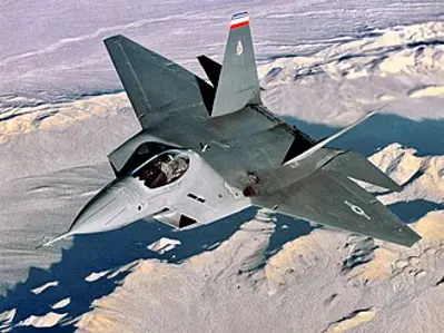 1990 the yf 22 which would later become the f 22 raptor flies f 09 29