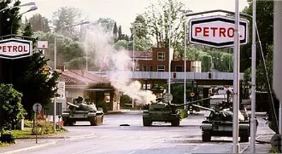 1991 three months after the end of the ten day war the last sold 10 26