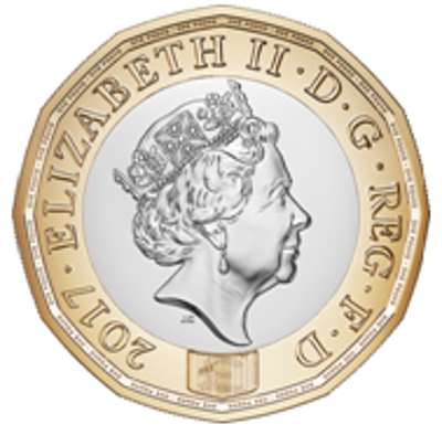 1992 the british pound coin pictured was forced out of the euro 09 16