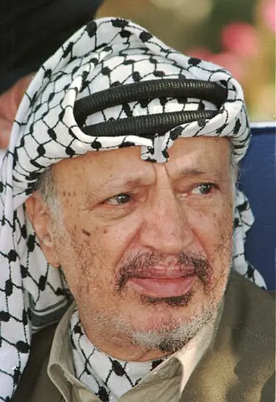 1994 yasser arafat yitzhak rabin and shimon peres receive the no 10 14