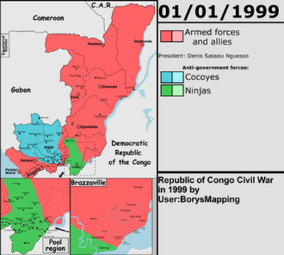 1997 after a civil war denis sassou nguesso proclaims himself pr 10 25