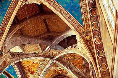 1997 an earthquake strikes the italian regions of umbria and the 09 26