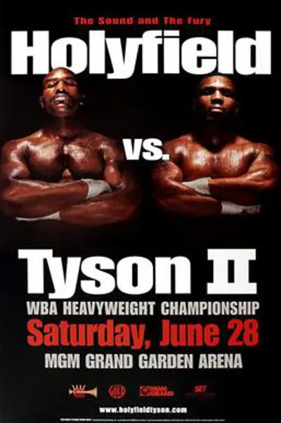 1997 holyfieldtyson ii mike tyson is disqualified in the third 06 28