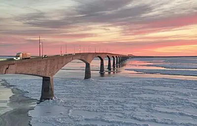 1997 the confederation bridge opens linking prince edward island 05 31