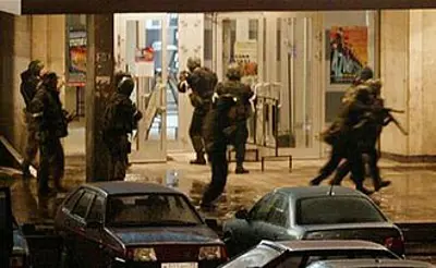 2002 approximately 50 chechen terrorists and 150 hostages die whe 10 26
