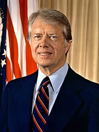 2002 former us president jimmy carter arrives in cuba for a five 05 12