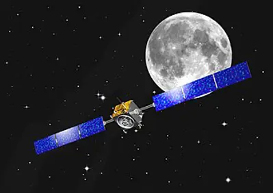 2003 the smart 1 satellite is launched