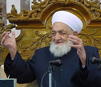 2004 ahmed kuftaro syrian religious leader grand mufti of syria 09 01