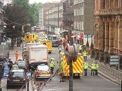 2005 a series of four explosions occurs on londons transport sys 07 07