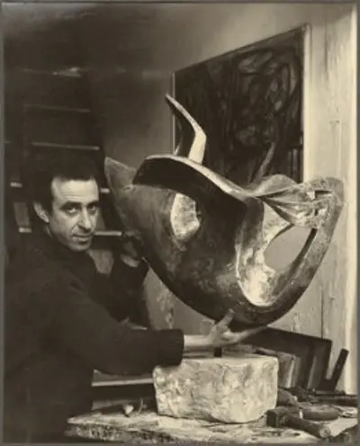 2007 constantine andreou greek painter and sculptor born 1917 10 08
