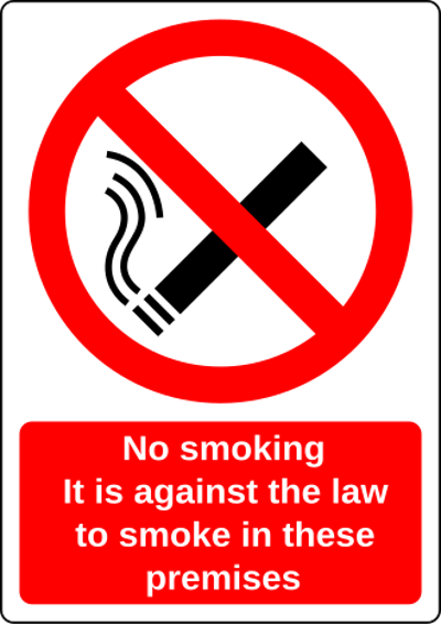 2007 smoking in england is banned in all public indoor spaces