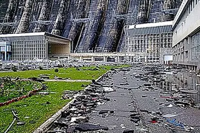 2009 an accident at the sayano shushenskaya dam in khakassia rus 08 17