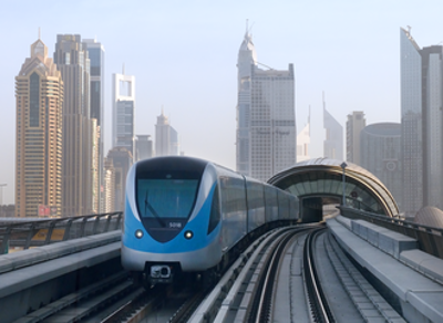 2009 the dubai metro the first urban train network in the arabia 09 09