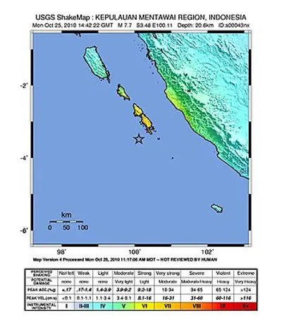 2010 a magnitude 7