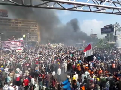 2013 security forces raided two camps of supporters of the ousted 08 14
