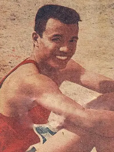2014 mohammad sarengat indonesian sprinter born 1939 10 13