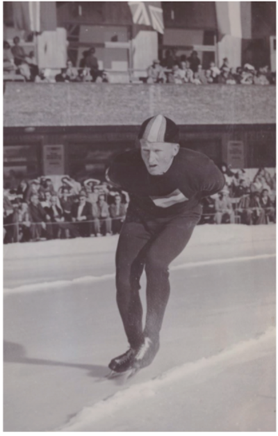 2016 wim van der voort dutch speed skater born 1923 10 23