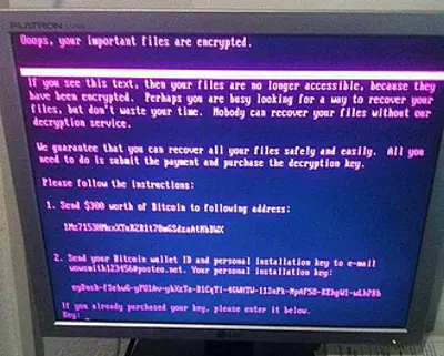 2017 a series of powerful cyberattacks using the petya malware ta 06 27