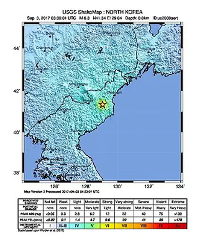 2017 north korea conducted its sixth and most powerful nuclear te 09 03