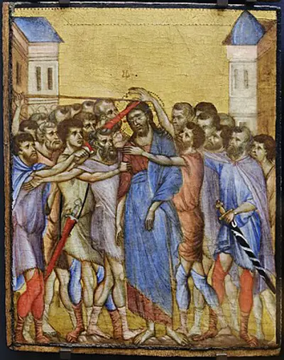 2019 the mocking of christ pictured by cimabue sold at auction 10 27