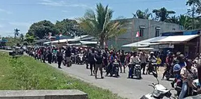 2019 twenty people die on the first of two days of rioting in pap 09 23