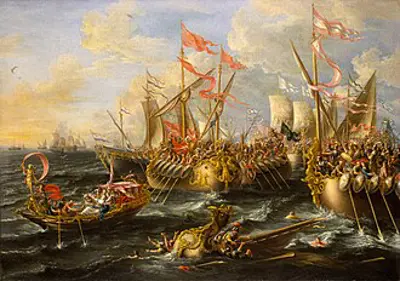 31 bc final war of the roman republic battle of actium off the w 09 02