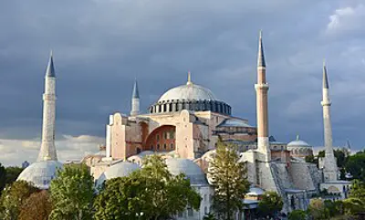 415 the second church structure of hagia sophia was inaugurated