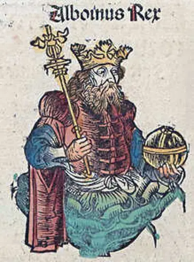 572 alboin king of the lombards 06 28