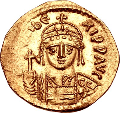 582 maurice was crowned as byzantine emperor succeeding tiberiu 08 13