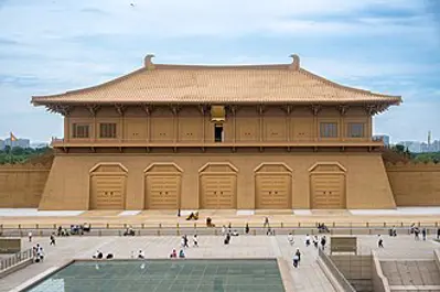 663 the daming palace in changan became the seat of government 06 05