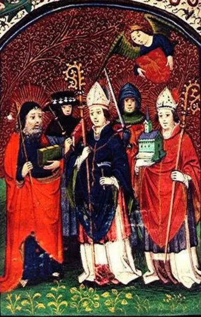 680 ghislain frankish anchorite and saint 10 09