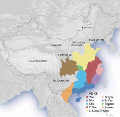 917 liu yan declared himself emperor establishing the state of 09 05